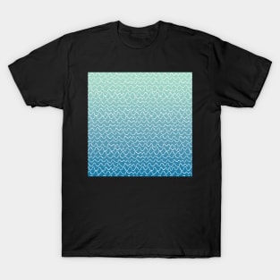 Zen Water Pattern with Lines T-Shirt